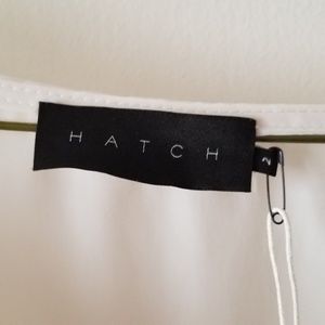 Brand new HATCH white blouse,  size 2